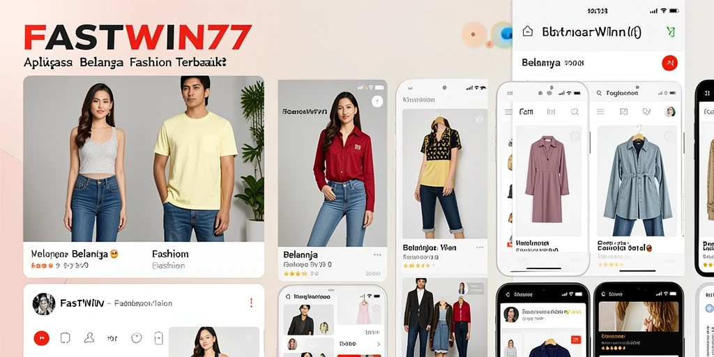 Antarmuka pengguna FASTWIN77 yang menarik dan mudah digunakan.