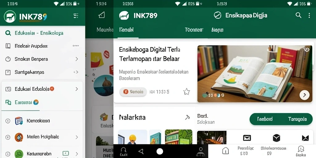 Antarmuka aplikasi INK789 yang informatif dan user-friendly.