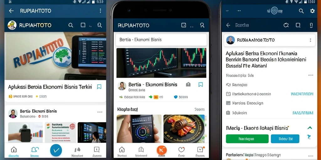 Antarmuka RUPIAHTOTO dengan berita ekonomi terbaru.