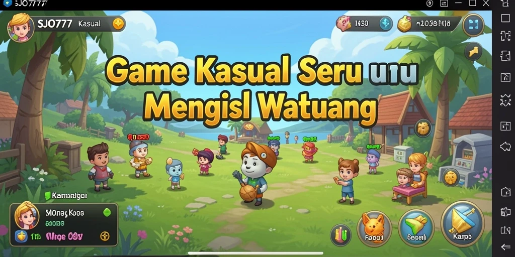 Antarmuka SJO777 yang menarik dan interaktif saat bermain.